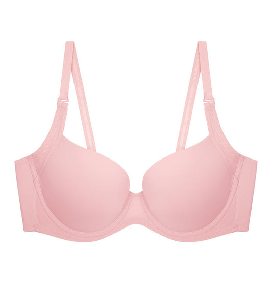 Invisible Inside-Out Wired Padded Bra - OLD PINK