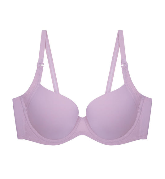 INVISIBLE INSIDE-OUT WIRED PADDED BRA - LAVENDER MIST
