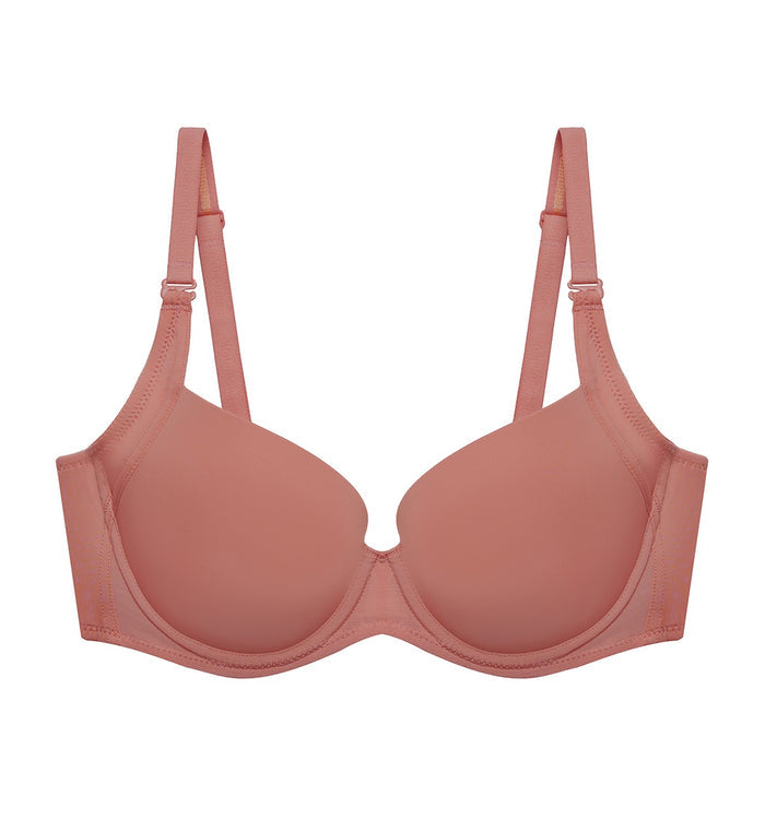 Invisible Inside-Out Wired Padded Bra - CAPPUCCINO