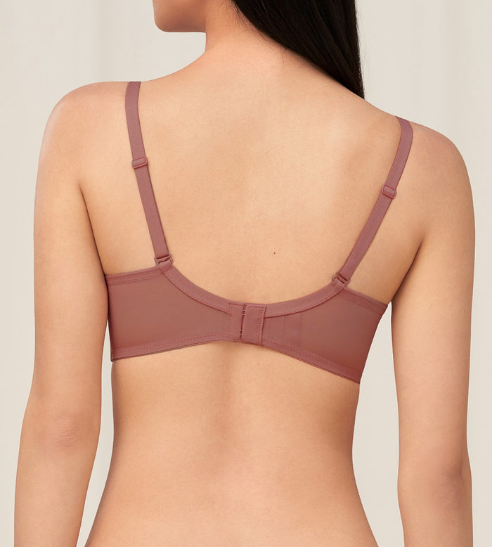 Invisible Inside-Out Wired Padded Bra - CAPPUCCINO
