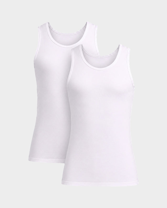 Jockey Men's Athletic Singlet 2pk