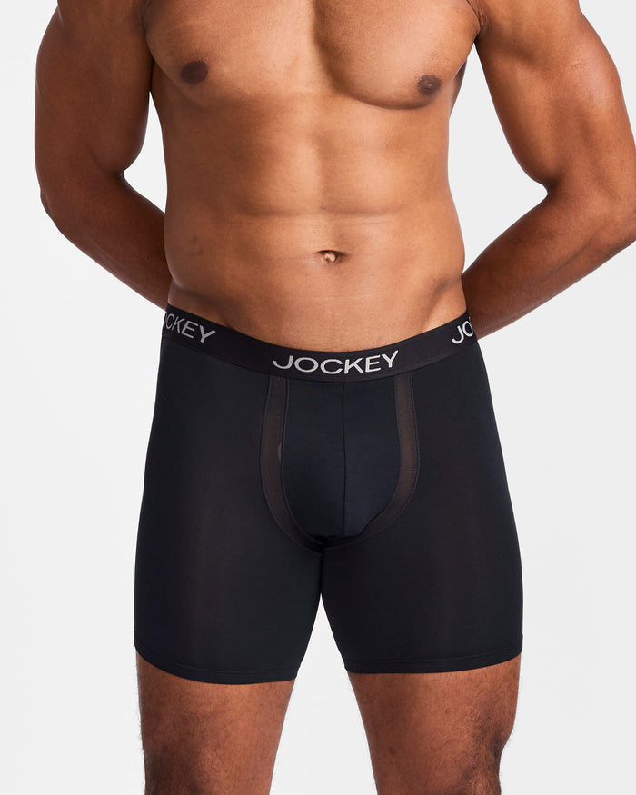Jockey Men's Chafe Proof Pouch Modal Midway Trunk
