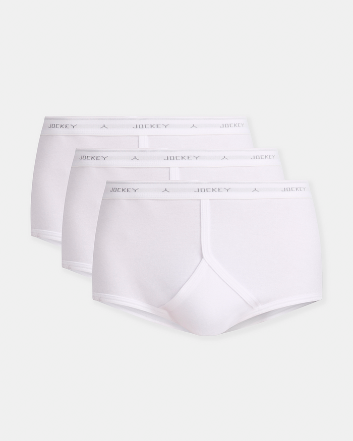 Jockey Men's Classic Y Front Brief 3 Pack