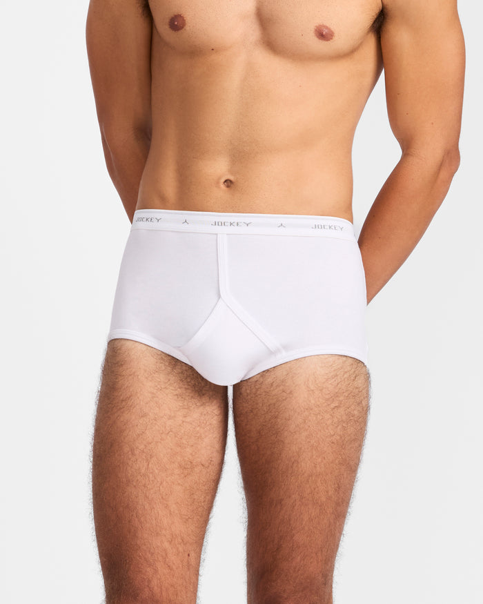 Jockey Men's Classic Y Front Brief 3 Pack