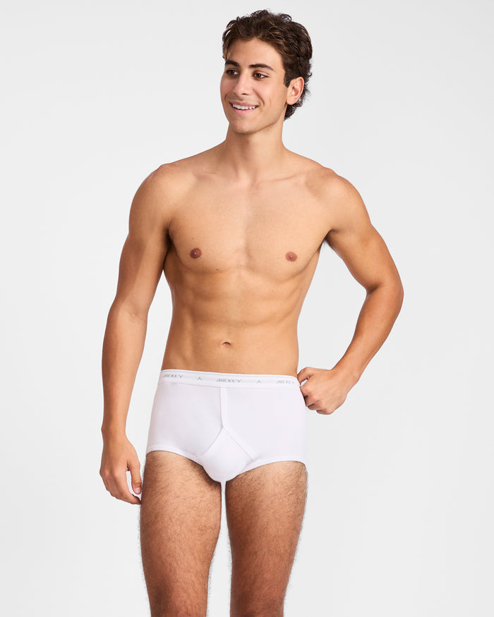 Jockey Men's Classic Y Front Brief 3 Pack