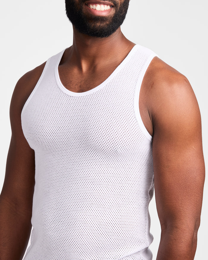 Jockey Men's Eyelet Singlet