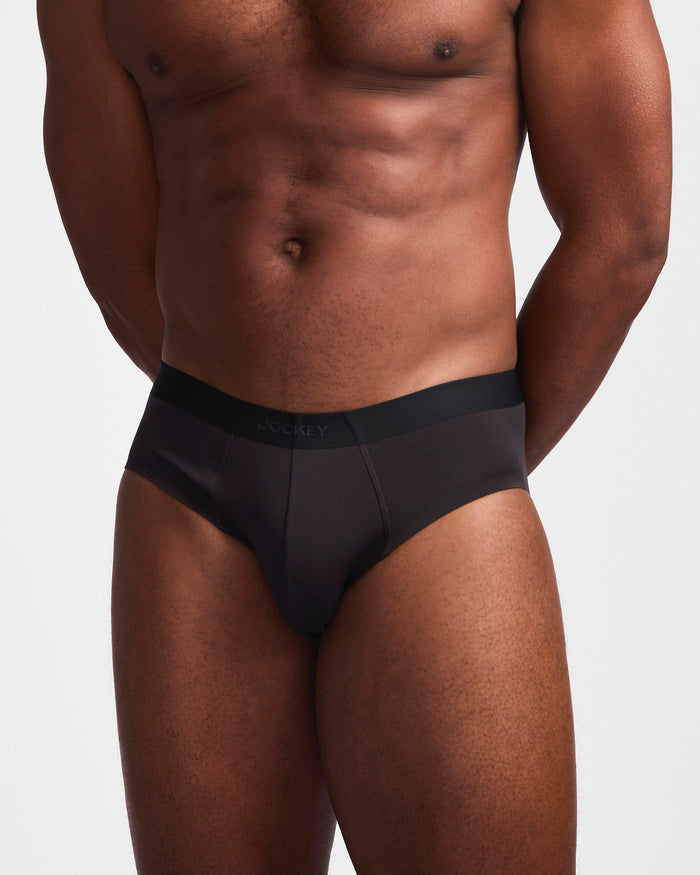 Jockey Men's Modal Invisible Luxe Brief 2pk