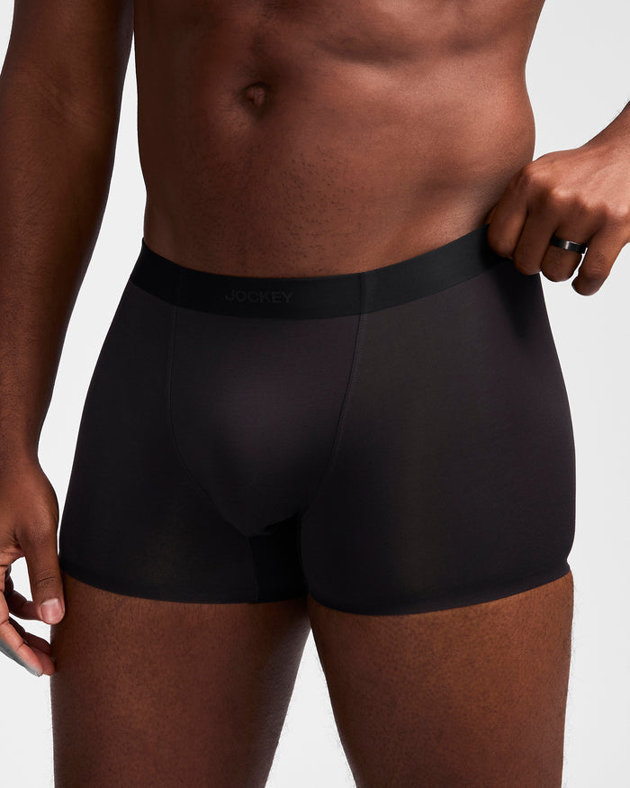 Jockey Men's Modal Invisible Luxe Trunk 2pk
