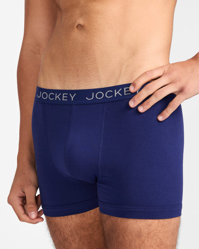 Jockey Men's No Ride Up Trunk 2pk