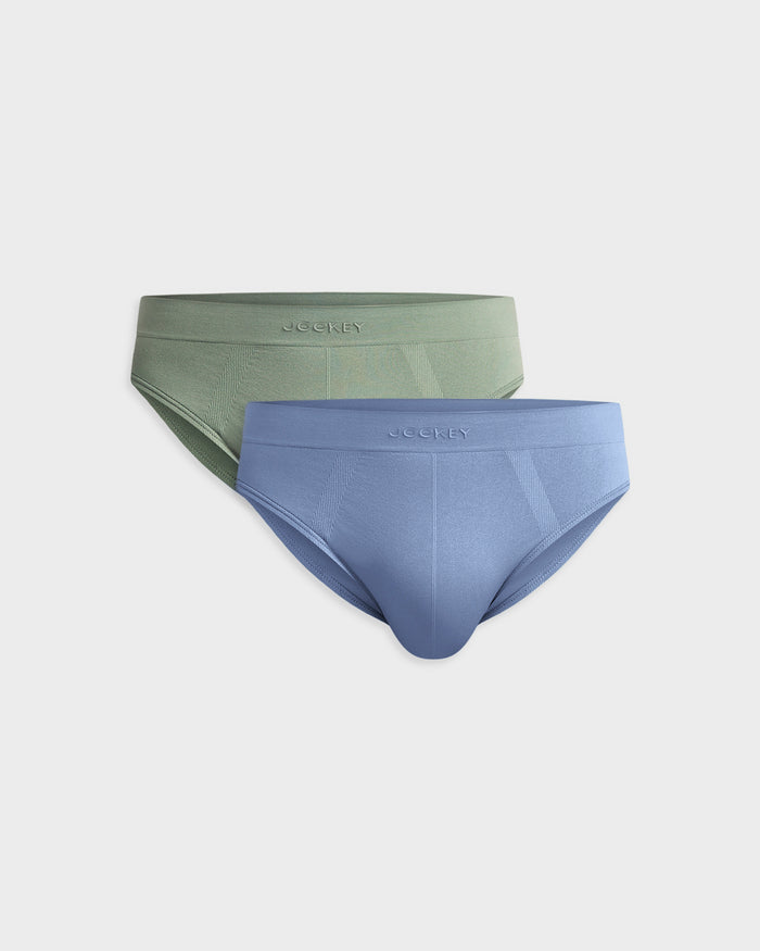 Jockey Men's Seamfree Brief 2 Pack