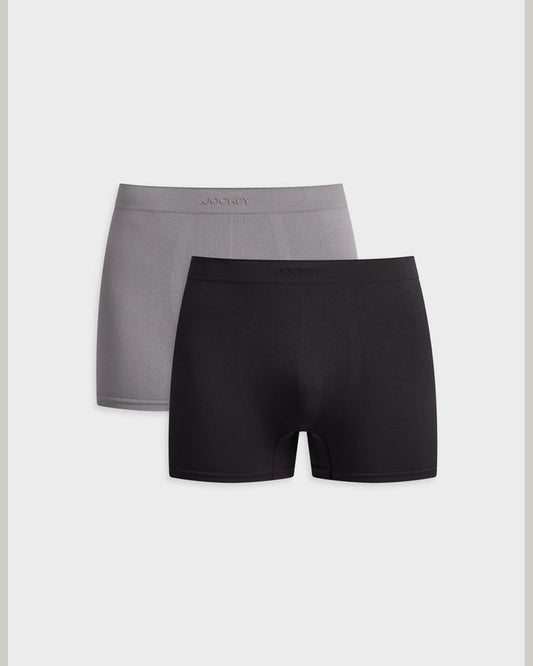 Jockey Men's Seamfree Trunk 2 Pack