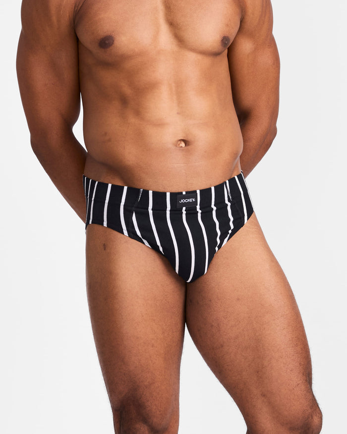 Jockey Men's Sport Stripe Brief