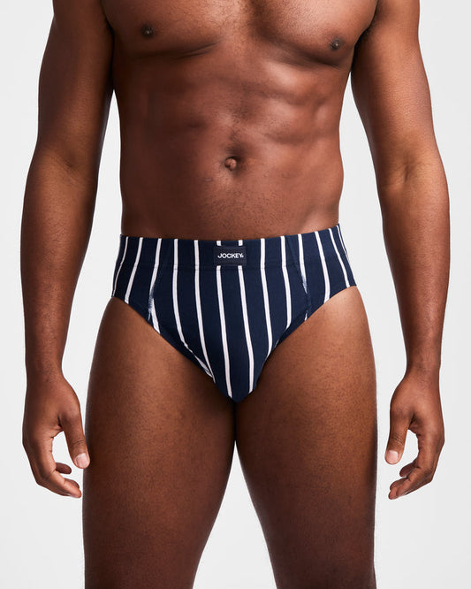 Jockey Men's Sport Stripe Brief