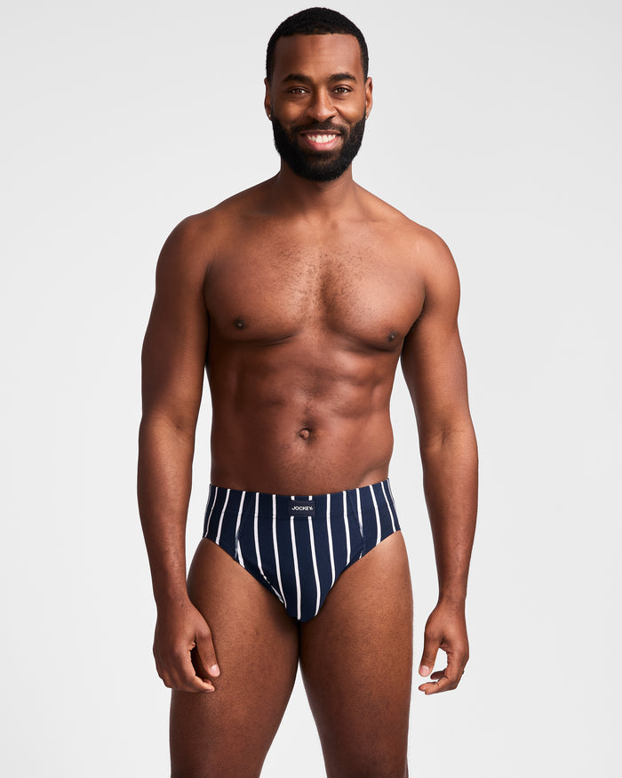 Jockey Men's Sport Stripe Brief