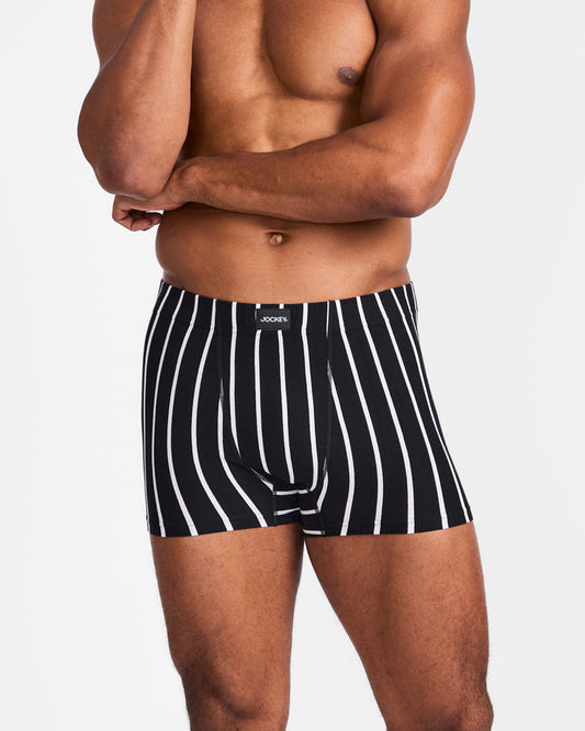 Jockey Men's Sport Stripe Midway Trunk
