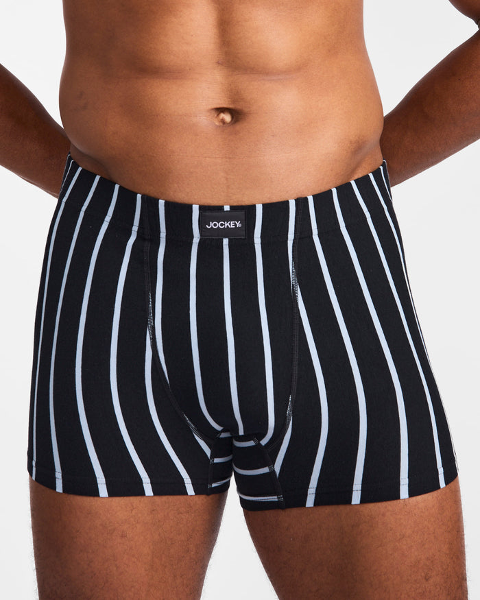 Jockey Men's Sport Stripe Midway Trunk