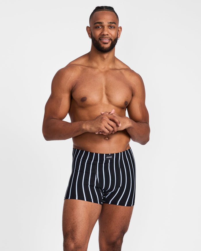 Jockey Men's Sport Stripe Midway Trunk