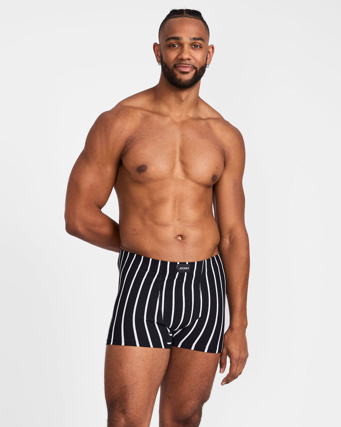 Jockey Men's Sport Stripe Midway Trunk