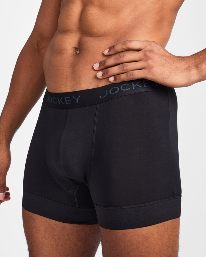 Jockey Men's Trunk No Ride Up Grip