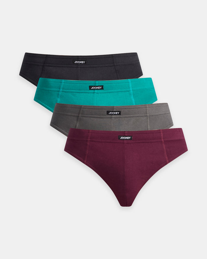 Jockey Men's Tunnel Waist Brief 4pk