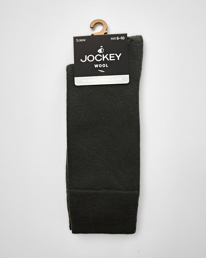 Jockey Men's Wool Blend Crew Socks