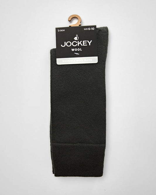 Jockey Men's Wool Blend Crew Socks