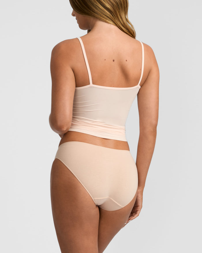 Jockey Women's Bamboo Bikini No Panty Line Naturals - Dusk