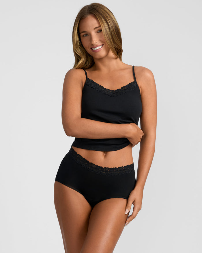 Jockey Women's Bamboo Light Leak Proof Full Brief