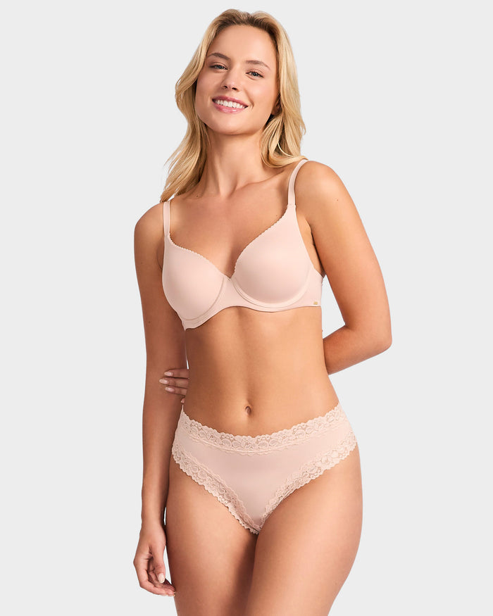 Jockey Women's Classic Parisienne Smooth Cheeky Brief
