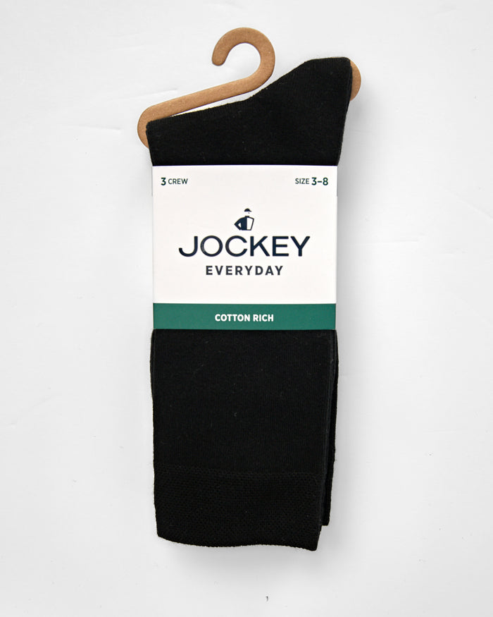 Jockey Women's Everyday Value Crew Socks