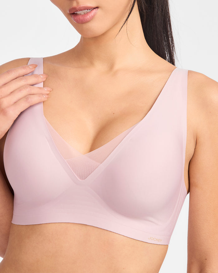 Jockey Women's Sheer Edge Plunge Bra