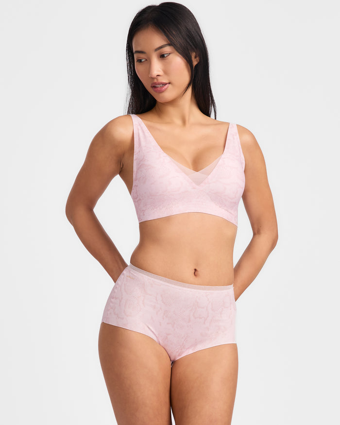 Jockey Women's Sheer Edge Plunge Bra