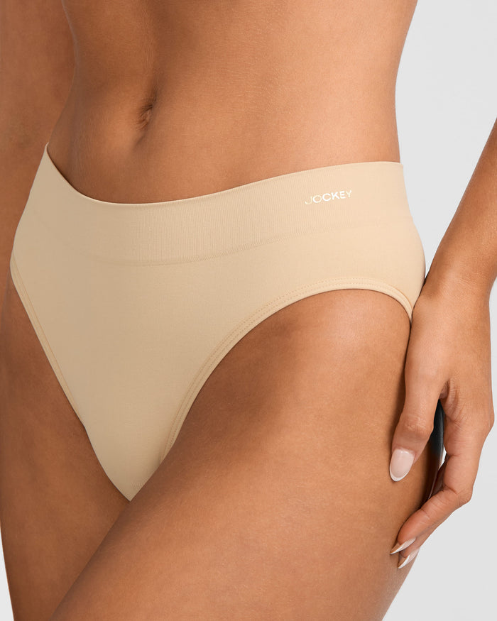 Jockey Women's Skimmies Smooth Hi Cut Bikini