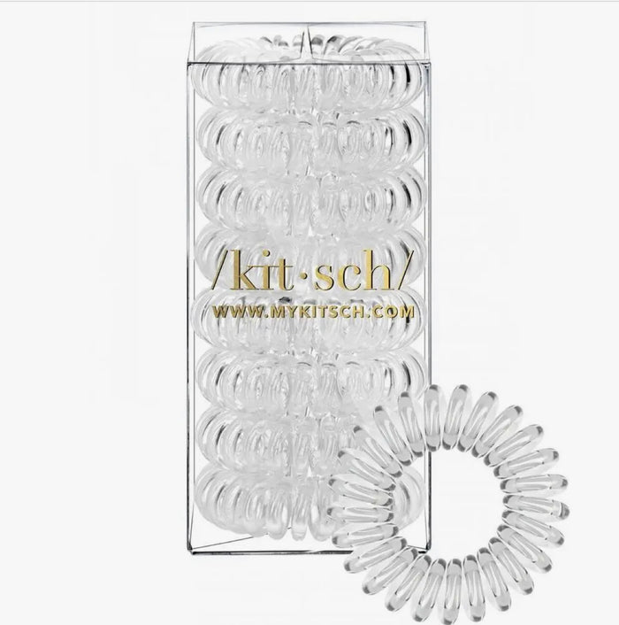 KITSCH 8PC SPIRAL HAIR TIES