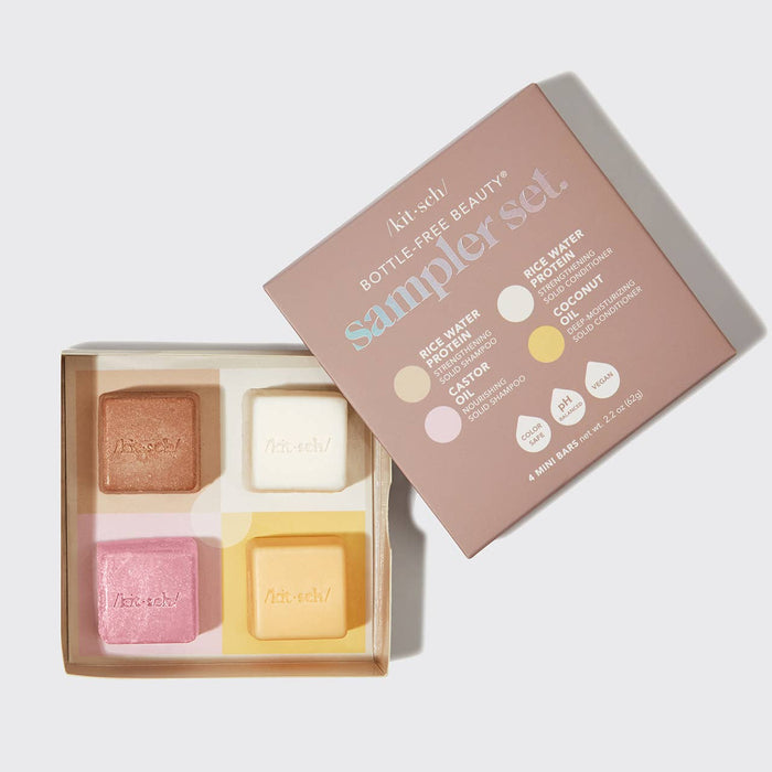 KITSCH Bottle-Free Beauty 4pc Sampler Set