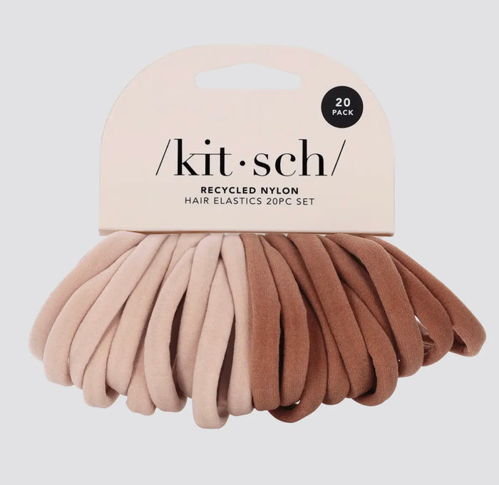 KITSCH ECO-FRIENDLY NYLON ELASTICS 20PCS