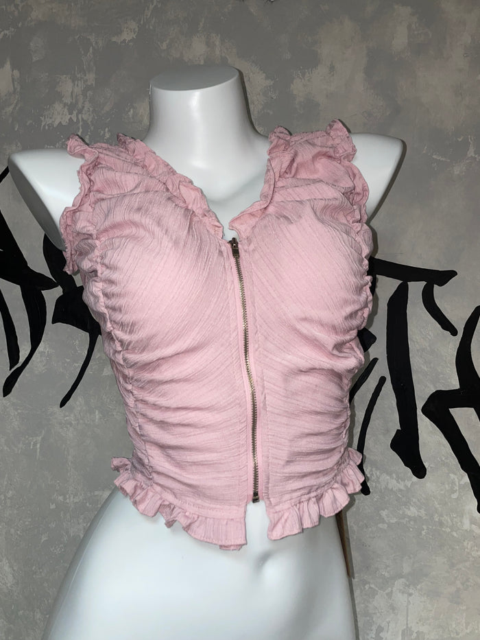 KR Girly Zipped Top