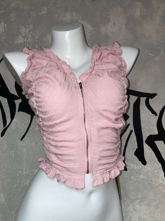 KR Girly Zipped Top