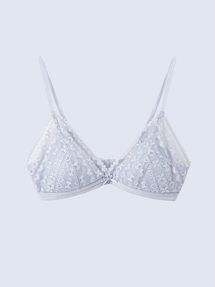 SIA, Lace Bralette - 8s6-heather