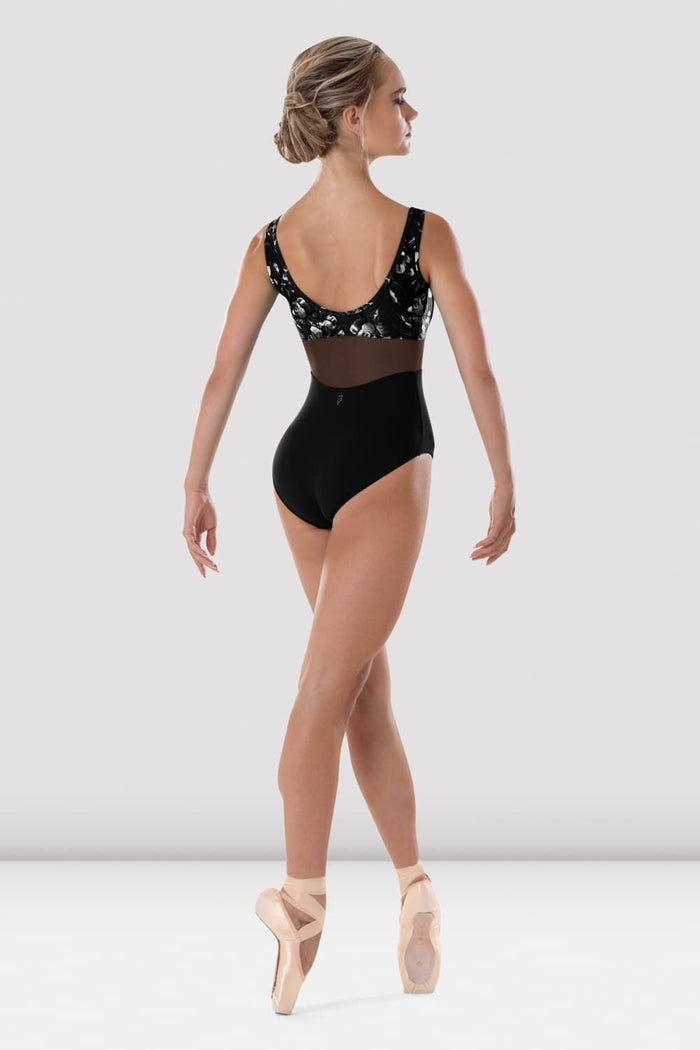 Ladies Abby Floral Tank Leotard - BLOCH EU
