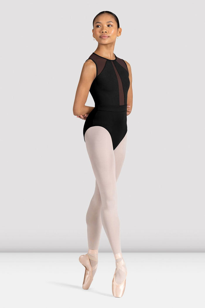 Ladies Alyssa Floral Zip Back Leotard - BLOCH EU