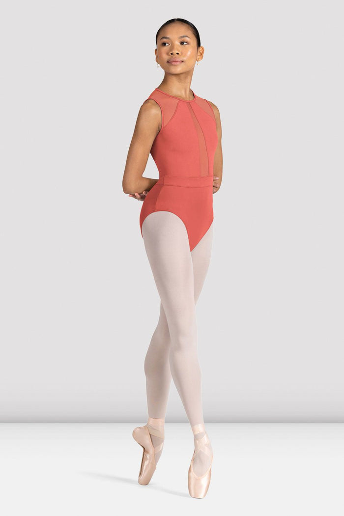 Ladies Alyssa Floral Zip Back Leotard - BLOCH EU