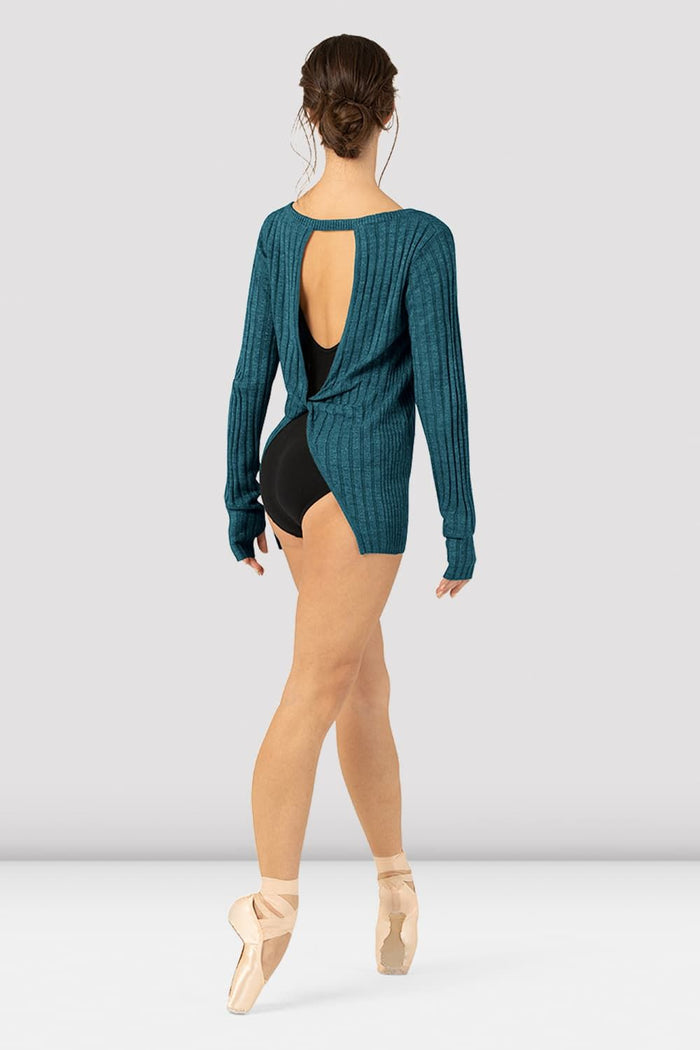Ladies Amore Twist Back Sweater