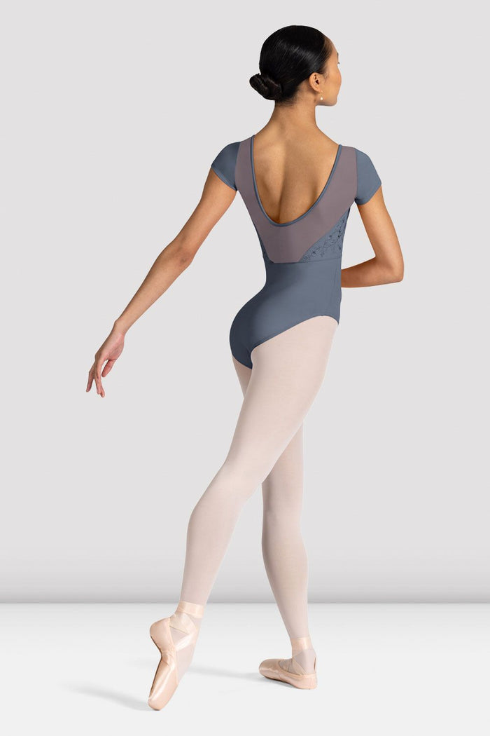 Ladies Aster Floral Cap Sleeve Leotard - BLOCH EU