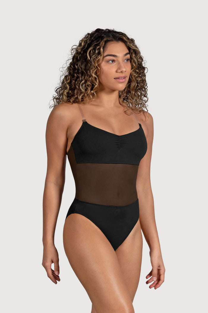 Ladies Cordelia Mesh Panel Bodysuit - BLOCH EU