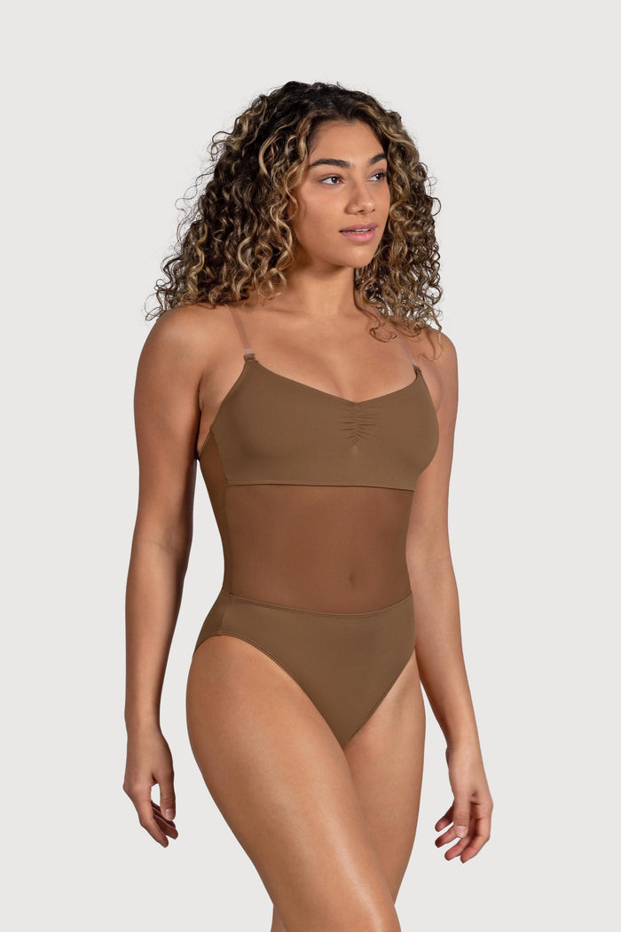 Ladies Cordelia Mesh Panel Bodysuit - BLOCH EU