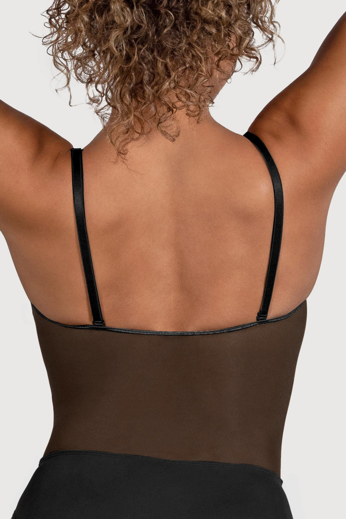 Ladies Cordelia Mesh Panel Bodysuit - BLOCH EU