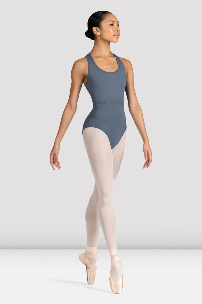 Ladies Fleur Floral Tank Leotard - BLOCH EU