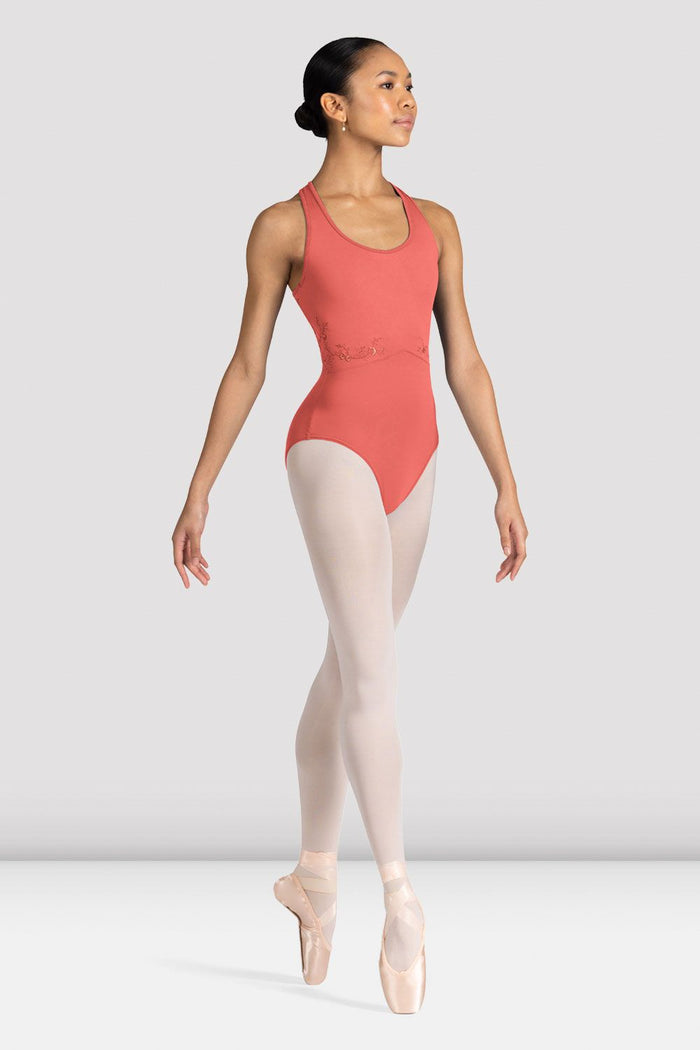 Ladies Fleur Floral Tank Leotard - BLOCH EU