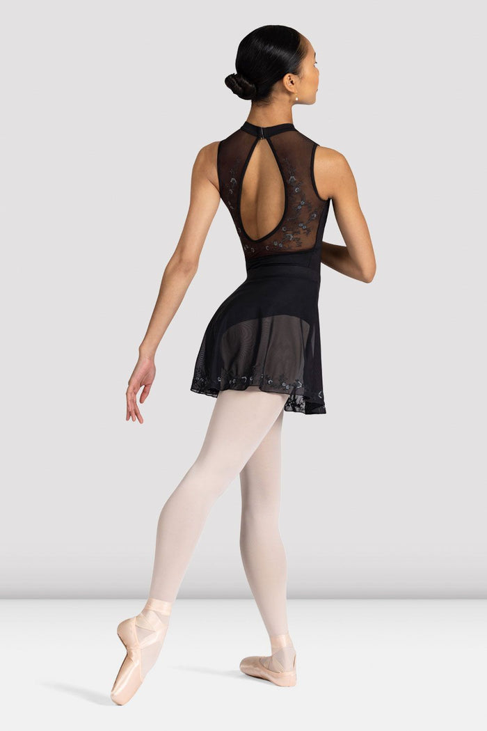 Ladies Hana Floral Mesh Skirt - BLOCH EU